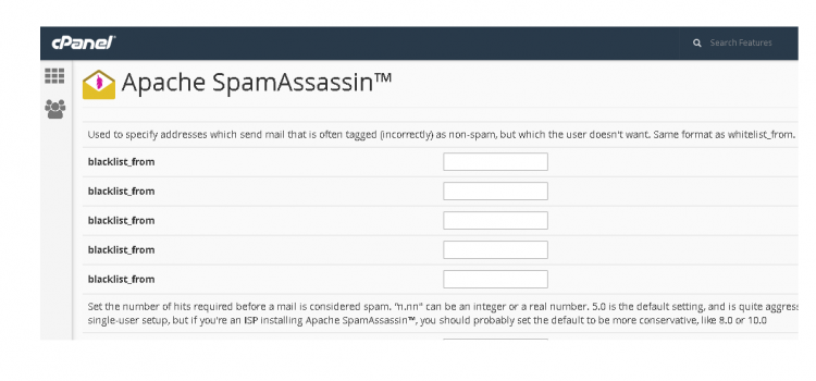 Give the Ip addresses which you want to blacklist