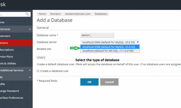 select-type -of-database1-5