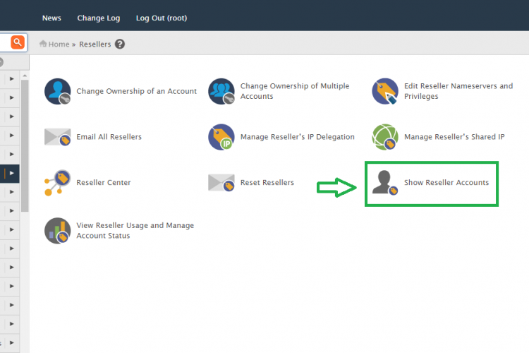 Show_Reseller_Account