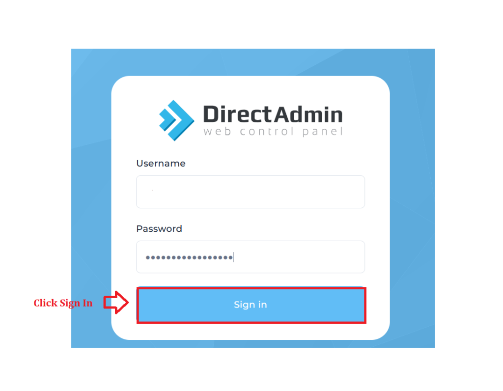 2. Click Sign In