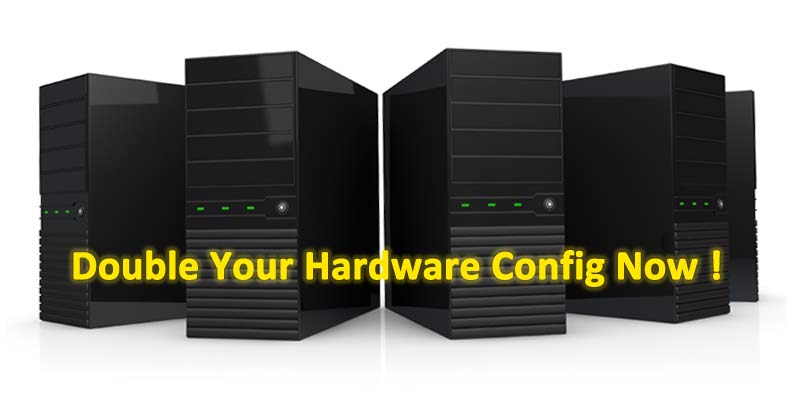 Dedicated Server Hosting Configuration Upgrade Offer