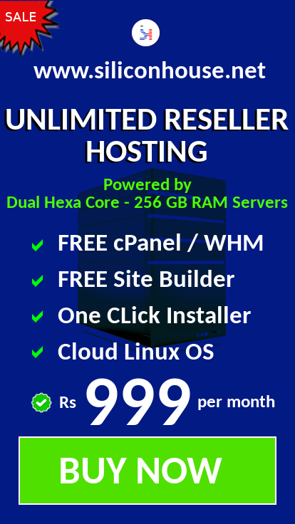 Rs.999 Reseller Hosting Banners